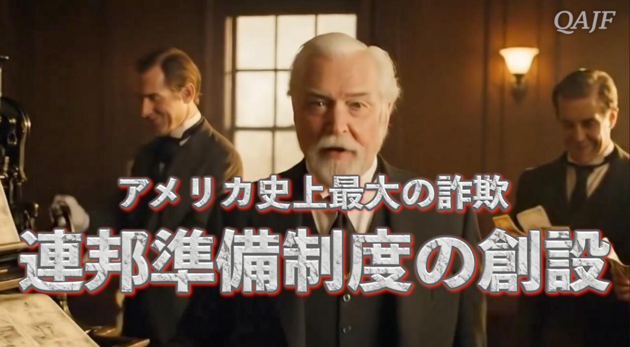 アメリカ史上最大の詐欺・連邦準備制度の創設