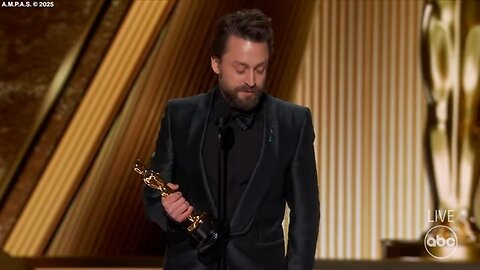 Oscars 2025: Kieran Culkin wins first Academy Award for actor in a supporting role in 'A Real Pain'