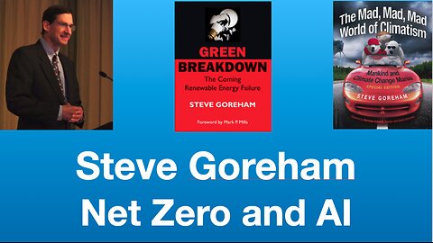 Steve Goreham: Can Net Zero Survive the Artificial Intelligence Revolution? | Tom Nelson Pod #349