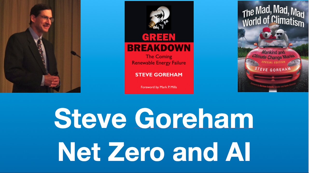 Steve Goreham: Can Net Zero Survive the Artificial Intelligence Revolution? | Tom Nelson Pod #349