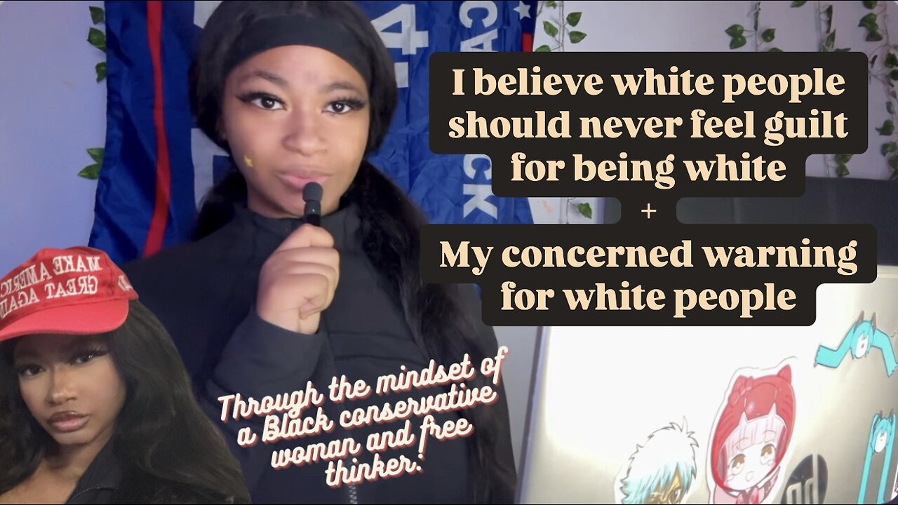 White people should NEVER feel GUILT for being white + My concerned warning for White people