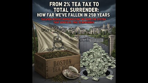 From 2% Tea Tax to Total Surrender: How Far We've Fallen in 250 Years