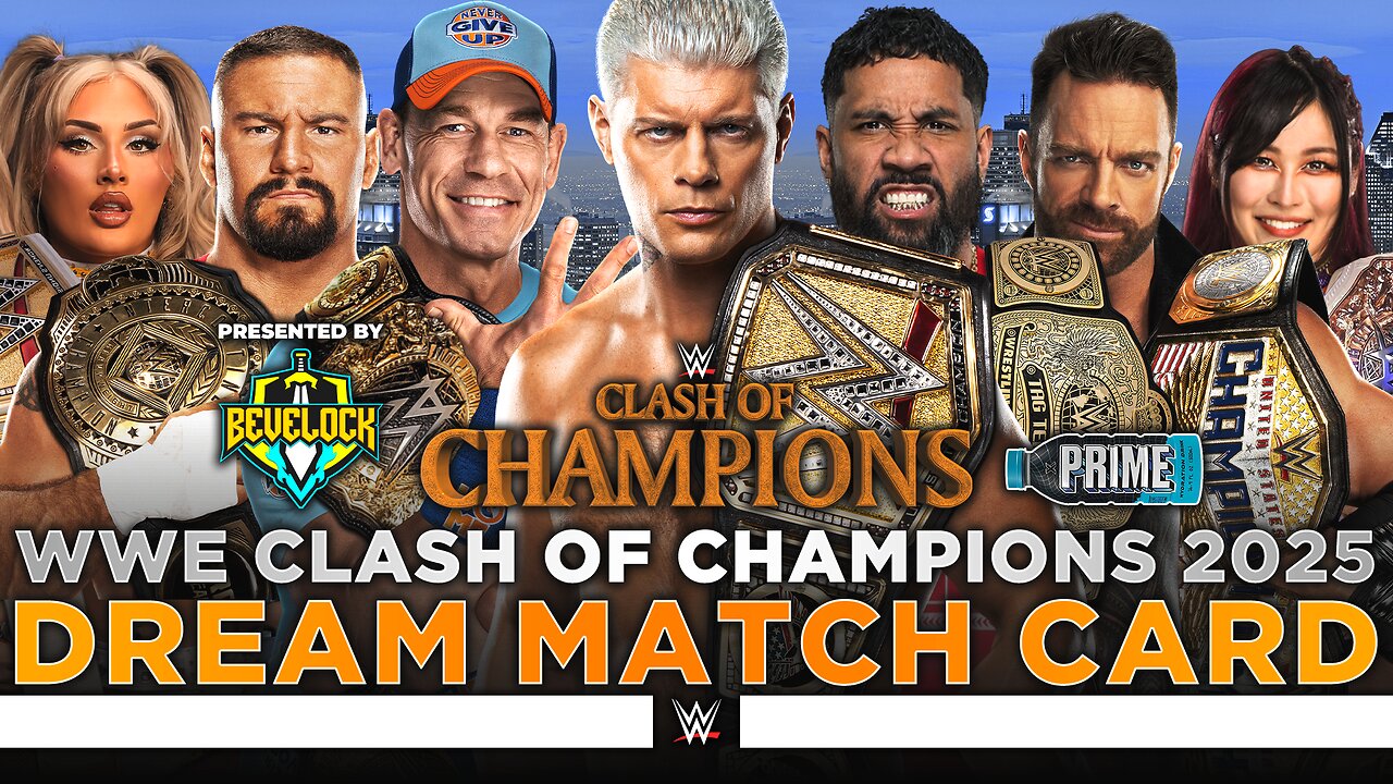 WWE Clash of Champions 2025 - Dream Match Card | Bevelock