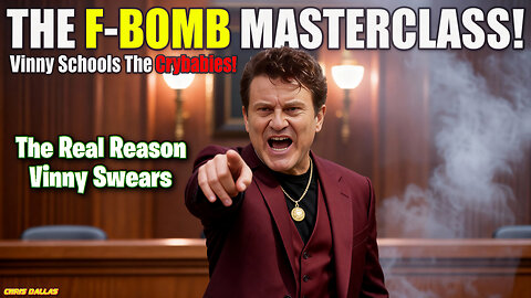 F-Bomb 101 Class For Comment Section CRYBABIES! The Real Reason Vinny Swears.