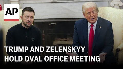 FULL VIDEO: President Donald Trump's meeting with Ukraine President Zele...