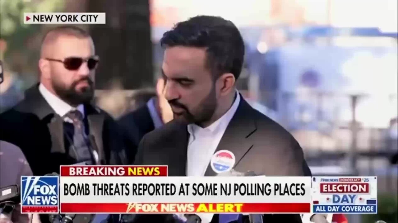 Mamdani Blames Trump for Bomb Threats Targeting Polling Sites in New Jersey