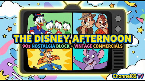 90s Disney Afternoon FULL Episodes + Commercials | Nostalgia Overload! 🦆🕵️‍♂️