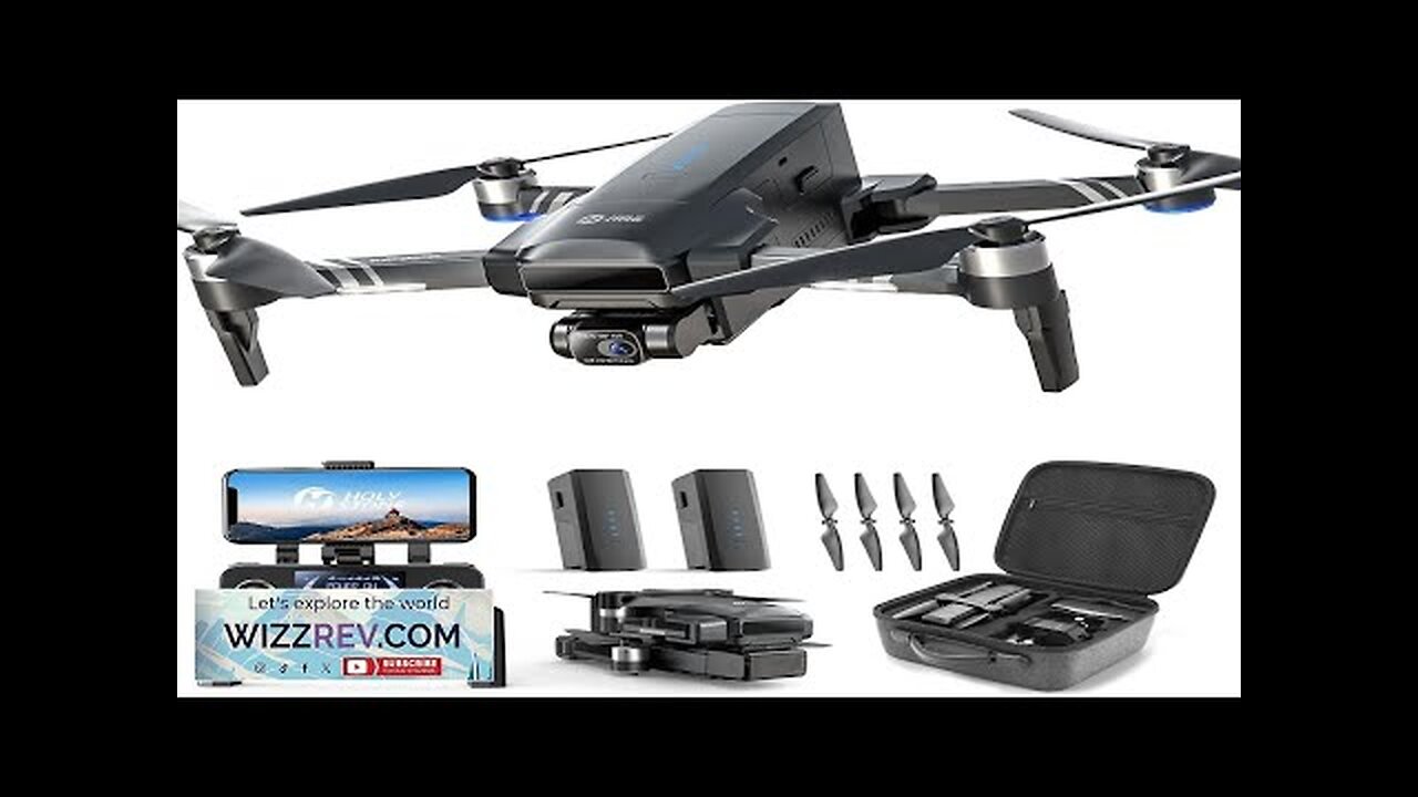 Holy Stone HS600 2-Axis Gimbal Drones with 4K EIS Camera for Adults Review