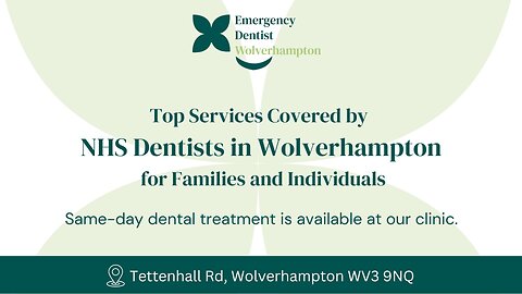 NHS Dentist in Wolverhampton – Affordable & High-Quality Care 🏥