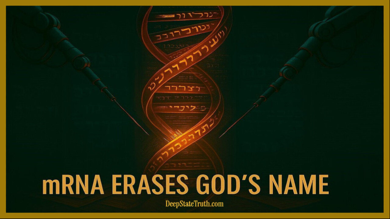 🧬♡♱ Is CRISPR Technology Used in the Covid Vaccines Cutting God's Name Out of Your DNA? You Be the Judge...
