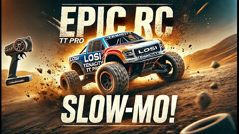 Epic RC Truck Action in Slow Motion! 🚛🔥