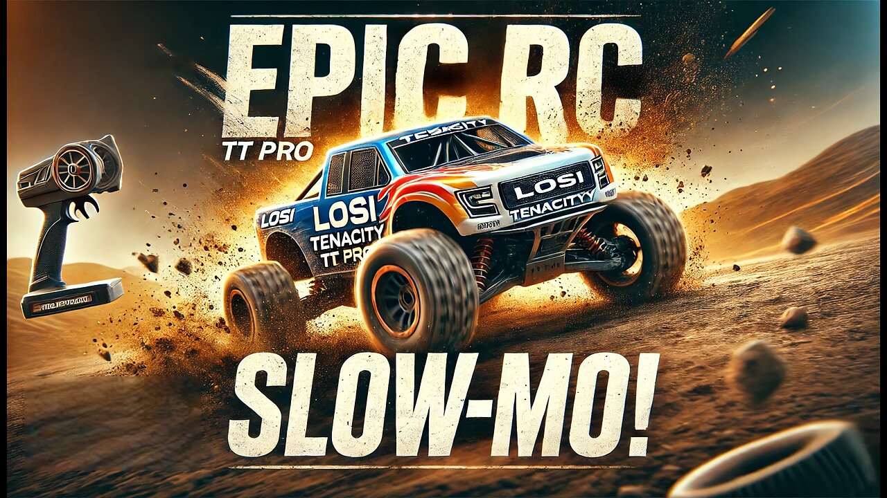 Epic RC Truck Action in Slow Motion! 🚛🔥