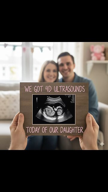 4D Ultrasound of Our Daughter 🥰🥰🥰