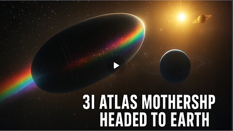 UFO Mothership 3i Atlas is On It's Way to Earth