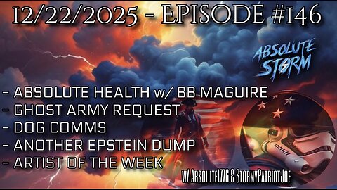 Absolute Storm Ep 146 12/23/25 6pm EST