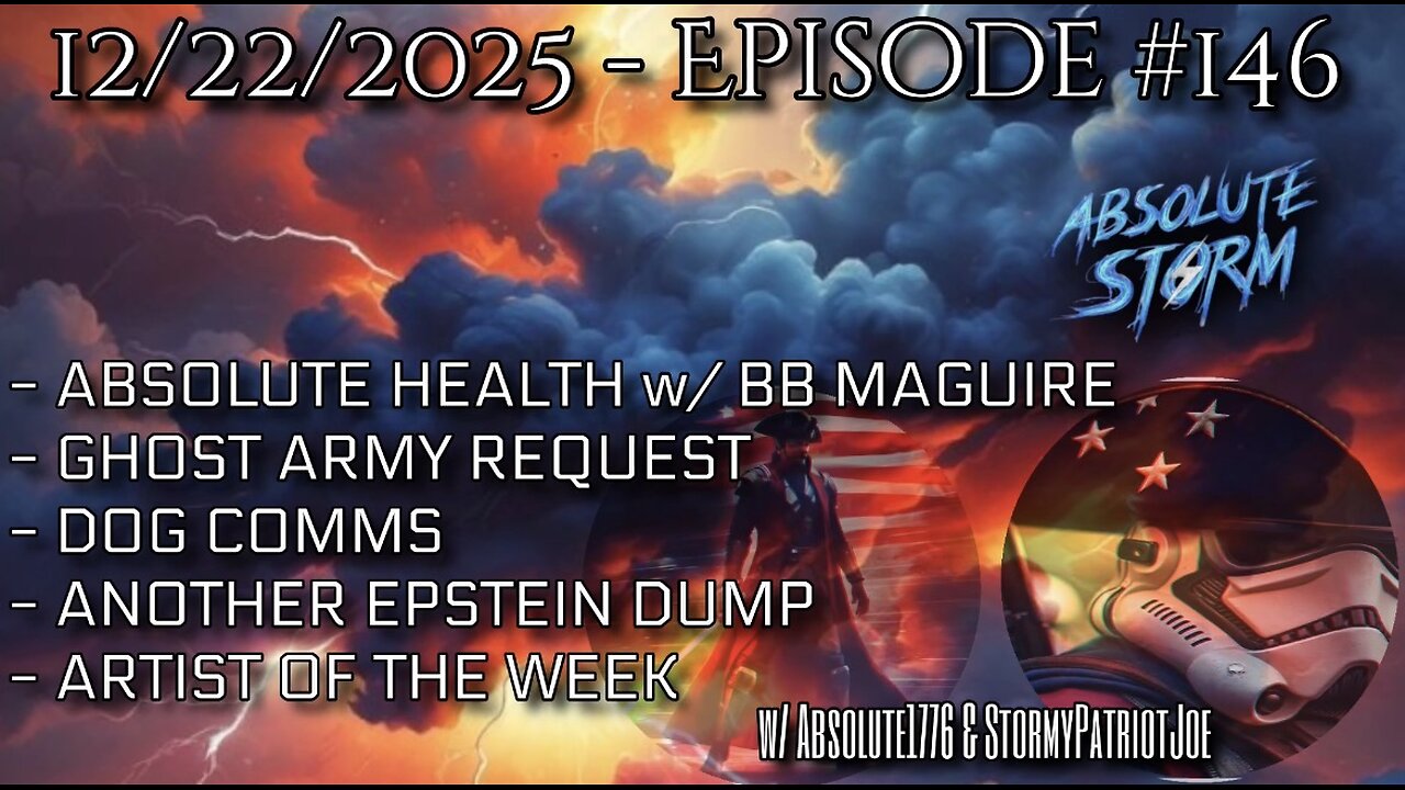 Absolute Storm Ep 146 12/23/25 6pm EST