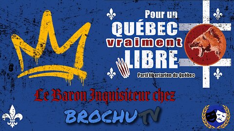 Le BARON INQUISITEUR en ENTREVUE chez CARL BROCHU (BROCHU TV) - 9/11/25