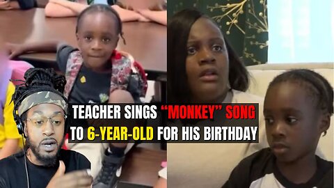 Teacher Sings "Monkey" Song To 6-Year-Od For His Birthday And The Mother Uploads It To Social Media