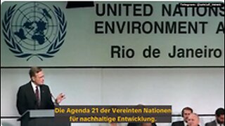 🌍 🇬🇧UT🇩🇪 Agenda 21 – Der Masterplan der totalen Kontrolle. Schon 1992 von 179 Nationen beschlossen.