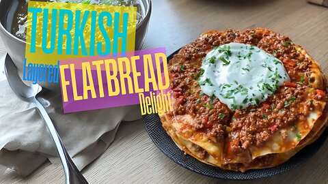 Turkish Layered Flatbread Delight 🫓✨