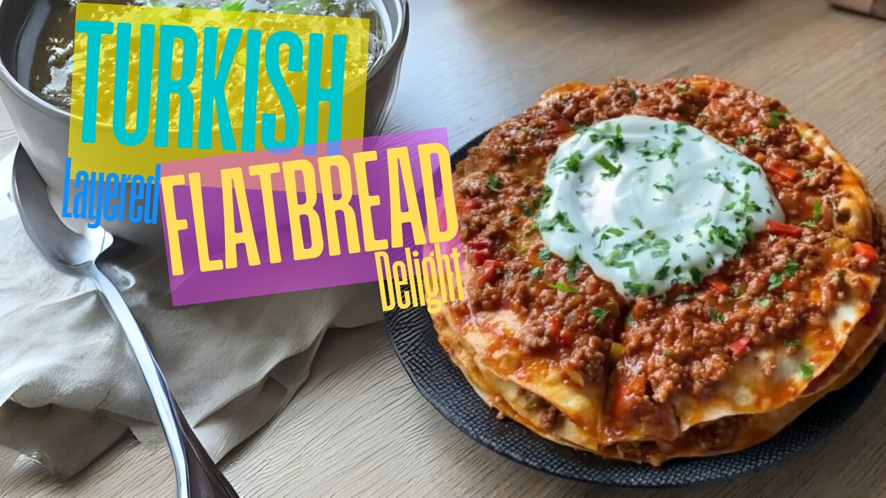 Turkish Layered Flatbread Delight 🫓✨