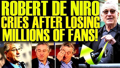 ROBERT DE NIRO CRIES AFTER LOSING MILLIONS OF FANS & SAYS THE WORST COMMENTS YET! THIS IS INSANE