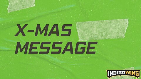 X-Mas message