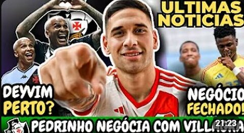 🚨URGENTE🚨 VASCO FAZ PROPOSTA POR MEIA DO RIVER | DEYVERSON DIMINUI PEDIDA | NÉISER VEM?