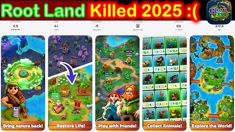 Root Land game by Second Leap killed 30 Nov 2025. 2022-2025.