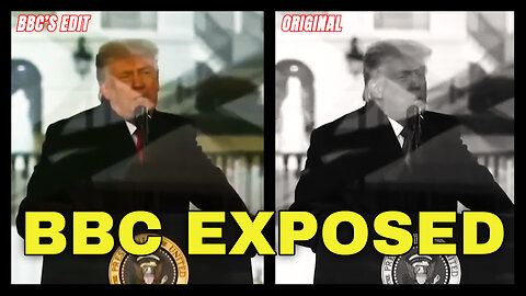 BBC EXPOSED: Caught Editing Trump’s Jan 6 Speech
