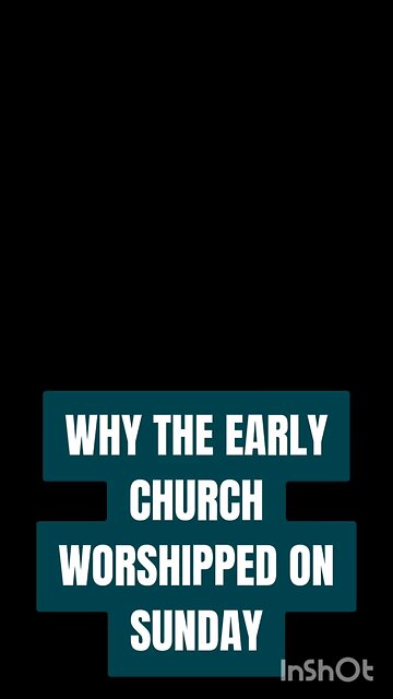 WHY THE EARLY CHURCH WORSHIPPED ON SUNDAY #truth #jesus #mary #joseph #ihs #christ #church #bible #