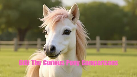 GiGi The Curious Pony Comparisons