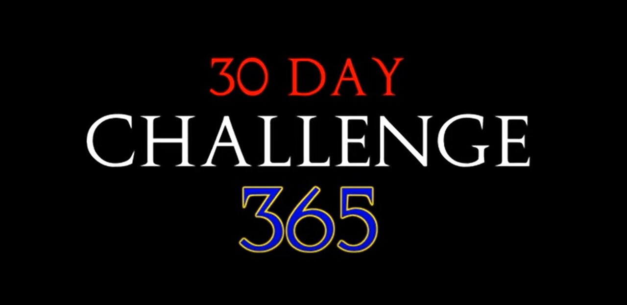 30 Day Challenge 31 Day 4