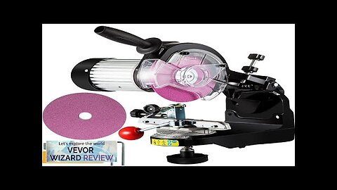 VEVOR Electric Chainsaw Sharpener 230W Professional Multi-Angle Adjustable Chain Grinder Review