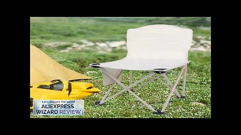 Outdoor Portable Folding Chair Foldable Car Outdoor Chair Lightweight Bearing Strong Ride Review