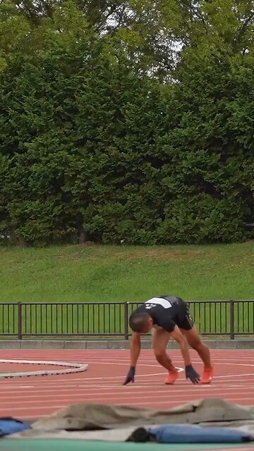 Japanese Ryusei Yonezawa set a world record by running 100 meters on all fours in