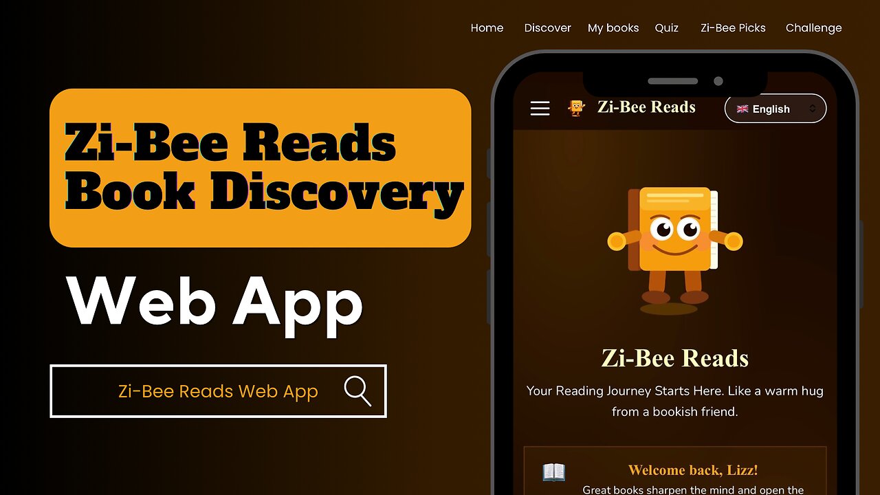 Introducing Zi-Bee Reads Book Discovery Web App