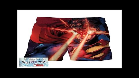 DC Comics Superman Super Power Design Boardshorts Review