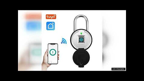 BOZZYS PL-P3Z-TY Tuya Smart Fingerprint Padlock Electronic Door Lock bluetooth-compatible Review