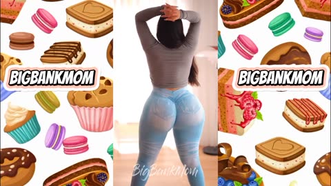 Big Booty Twerk Tiktok viral 🍑🤯🔥rumble i