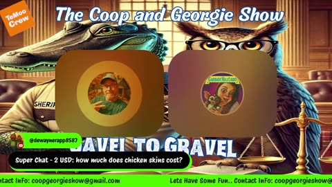 Thursday Gavel To Gravel With MrCoop And Georgie @GeorgieslifeUnfiltered @veterannation1