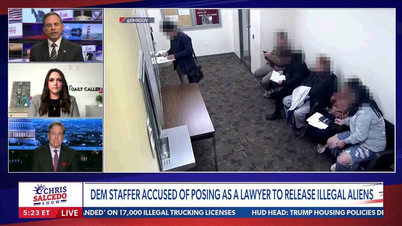 Democrat Senate Staffer Caught On Video Posing As Lawyer For Four-Time Deported Illegal, DHS Alleges