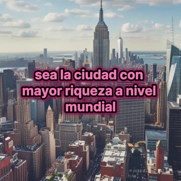 La ciudad más rica del mundo.