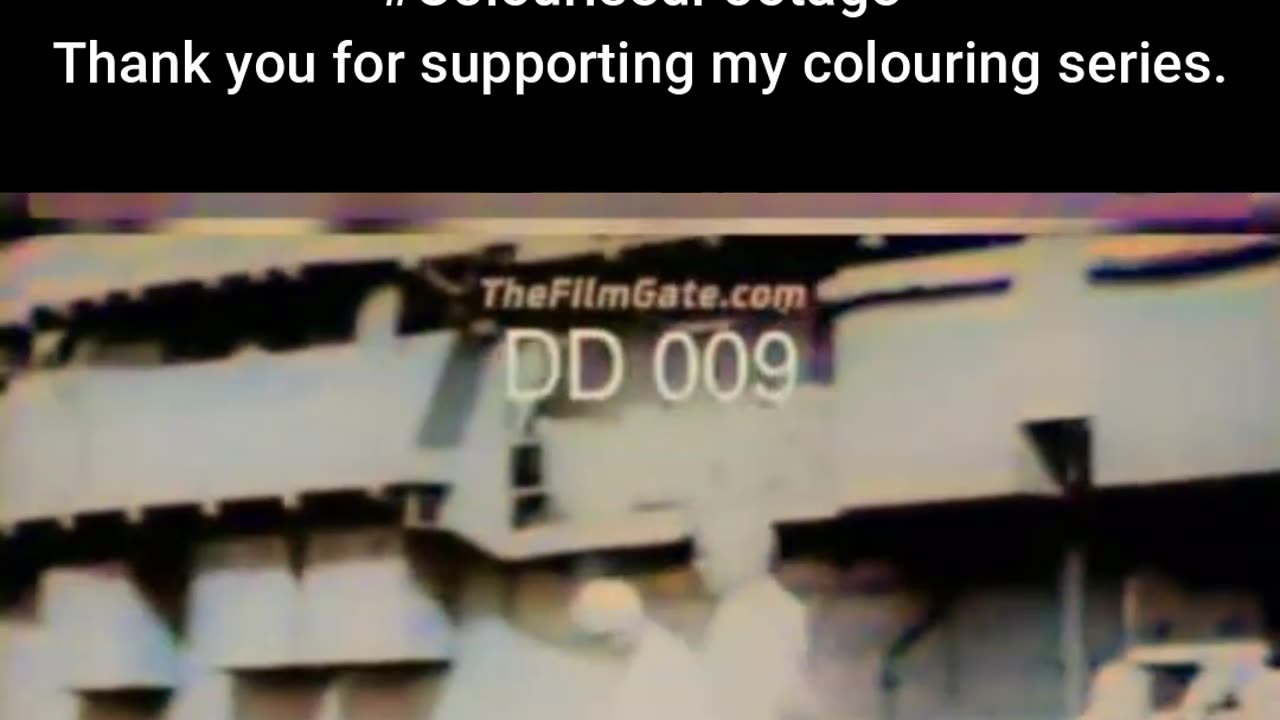 In the Blink of an Eye US Navy Corsair Drops Rocket on Carrier Deck #ColourisedHistory