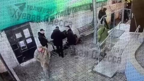 A video of an explosion at the Odessa