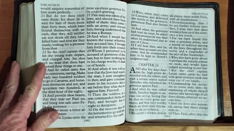 The Book Of Acts Chapters 22-24