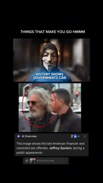 A photo circulating online claims Jeffrey Epstein may still be alive