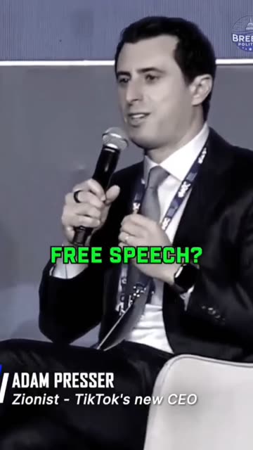 New Tiktok CEO Doesn't Respect Free Speech
