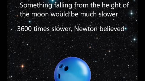 Isaac Newton and gravity