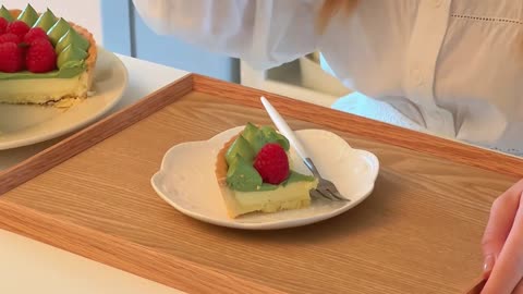 let's bake Christmas Raspberry cheesy cake cor december season